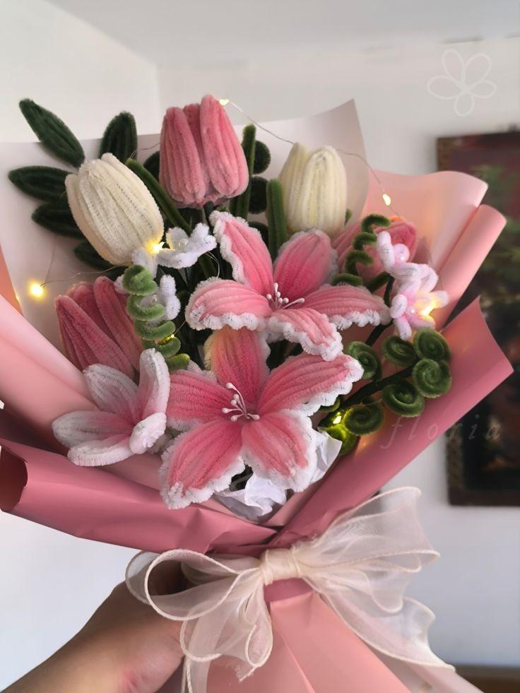 Quiet Summit Path workshop space where corporate flower arrangements are designed and prepared for business delivery